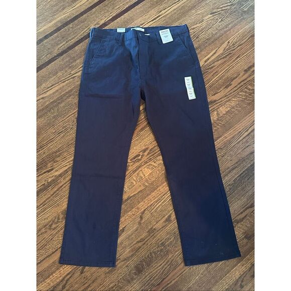 Levi Strauss Signature Gold Men's Straight Chino Pants 40X42 navy - Picture 4 of 7